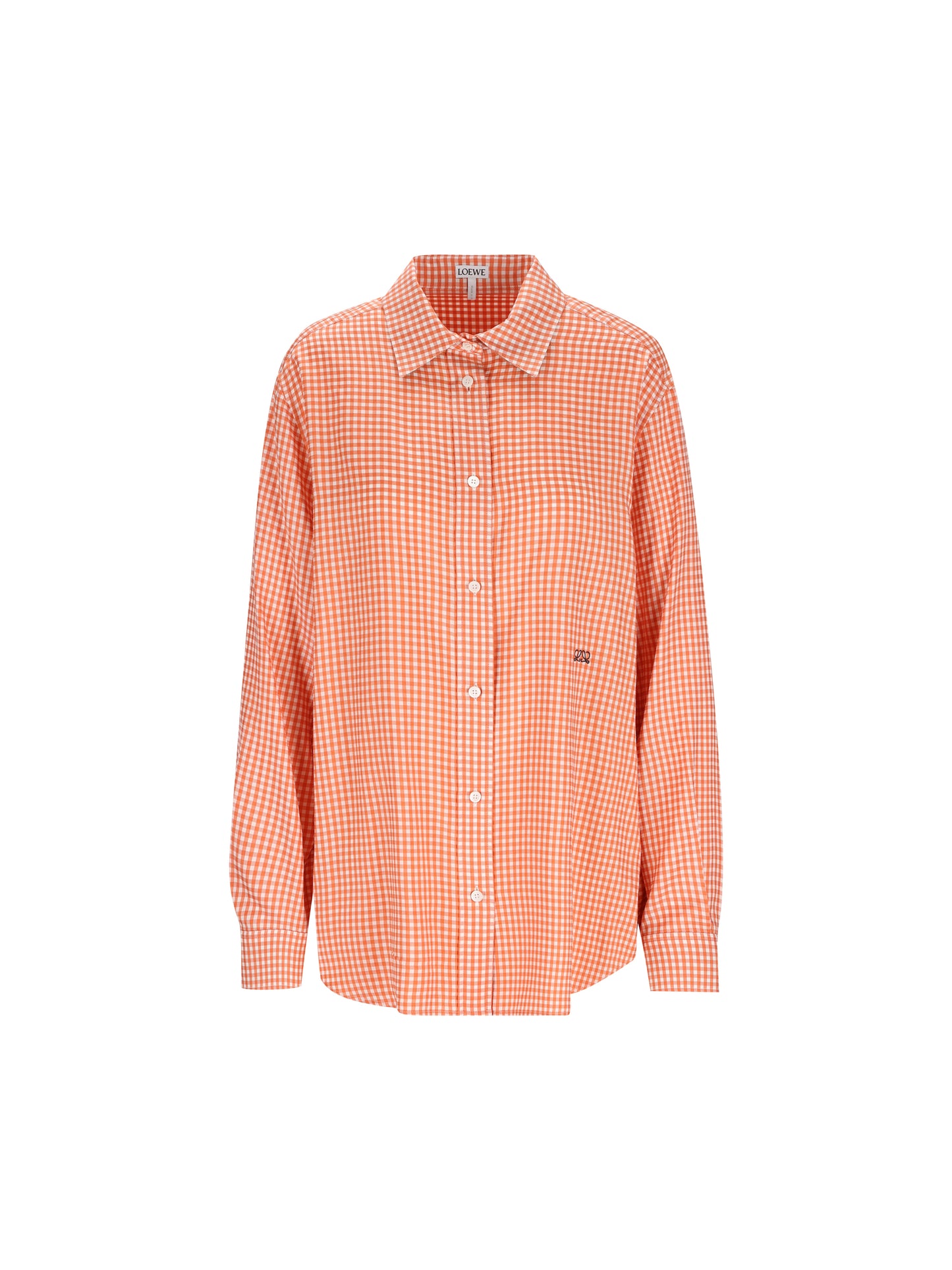 Camicia in leggero twill di seta S540Y05XE5 9102 LOEWE 