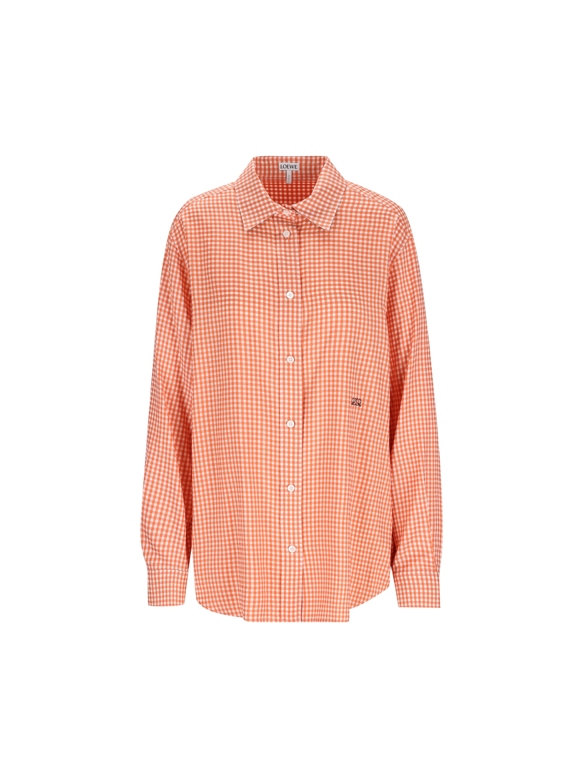 Camicia in leggero twill di seta S540Y05XE5 9102 LOEWE 