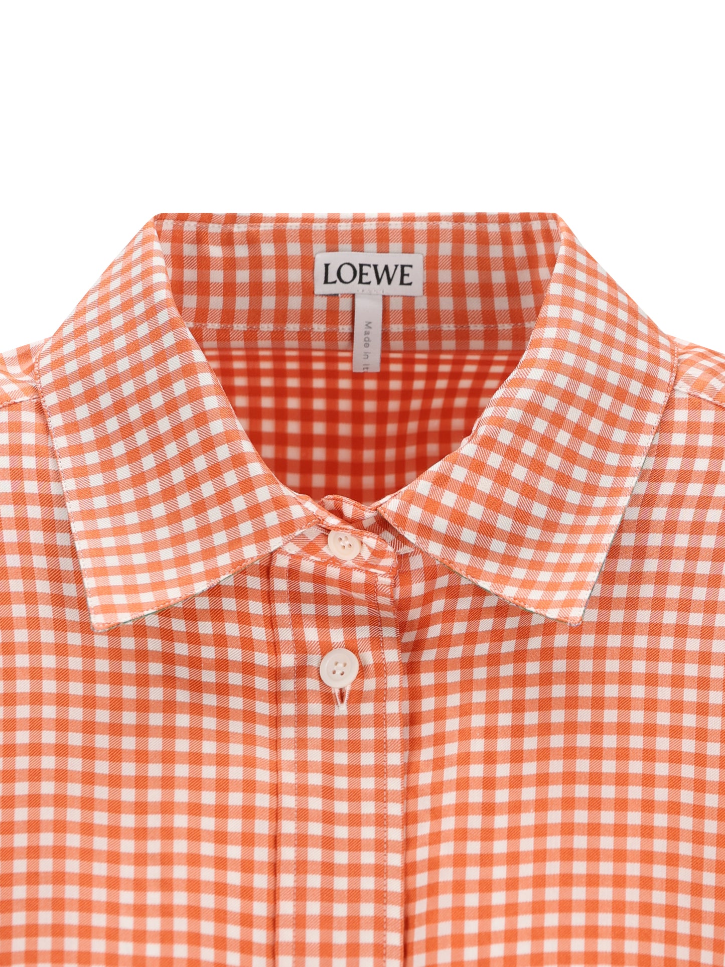 Camicia in leggero twill di seta S540Y05XE5 9102 LOEWE 