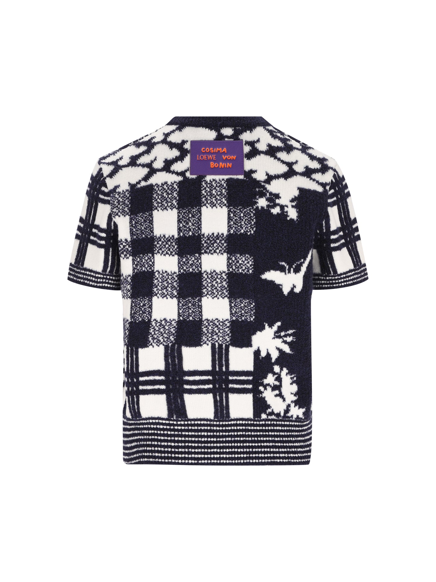 Maglione in jacquard di lana double face. S540Y14KI8 5118 LOEWE 