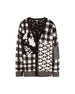 Cardigan in jacquard di lana. S540Y16KAA 2621 LOEWE 
