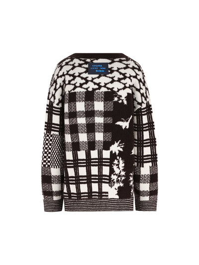 Cardigan in jacquard di lana. S540Y16KAA 2621 LOEWE 