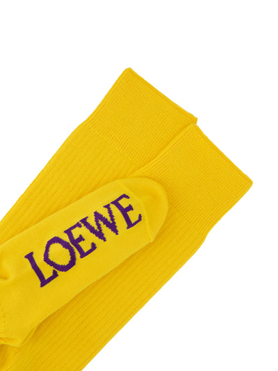 Calze in jacquard di lana leggera S540Y27J01 8100 LOEWE 