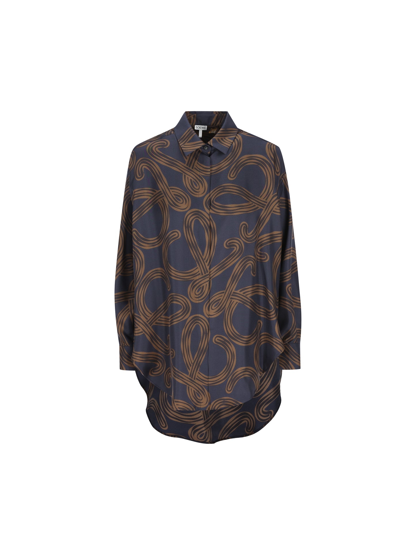 Camicia in leggero twill di seta S616Y05X74 4042 LOEWE - PAULA'S IBIZA 