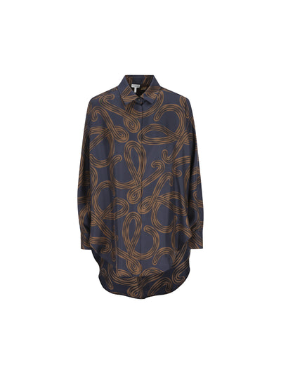 Camicia in leggero twill di seta S616Y05X74 4042 LOEWE - PAULA'S IBIZA 