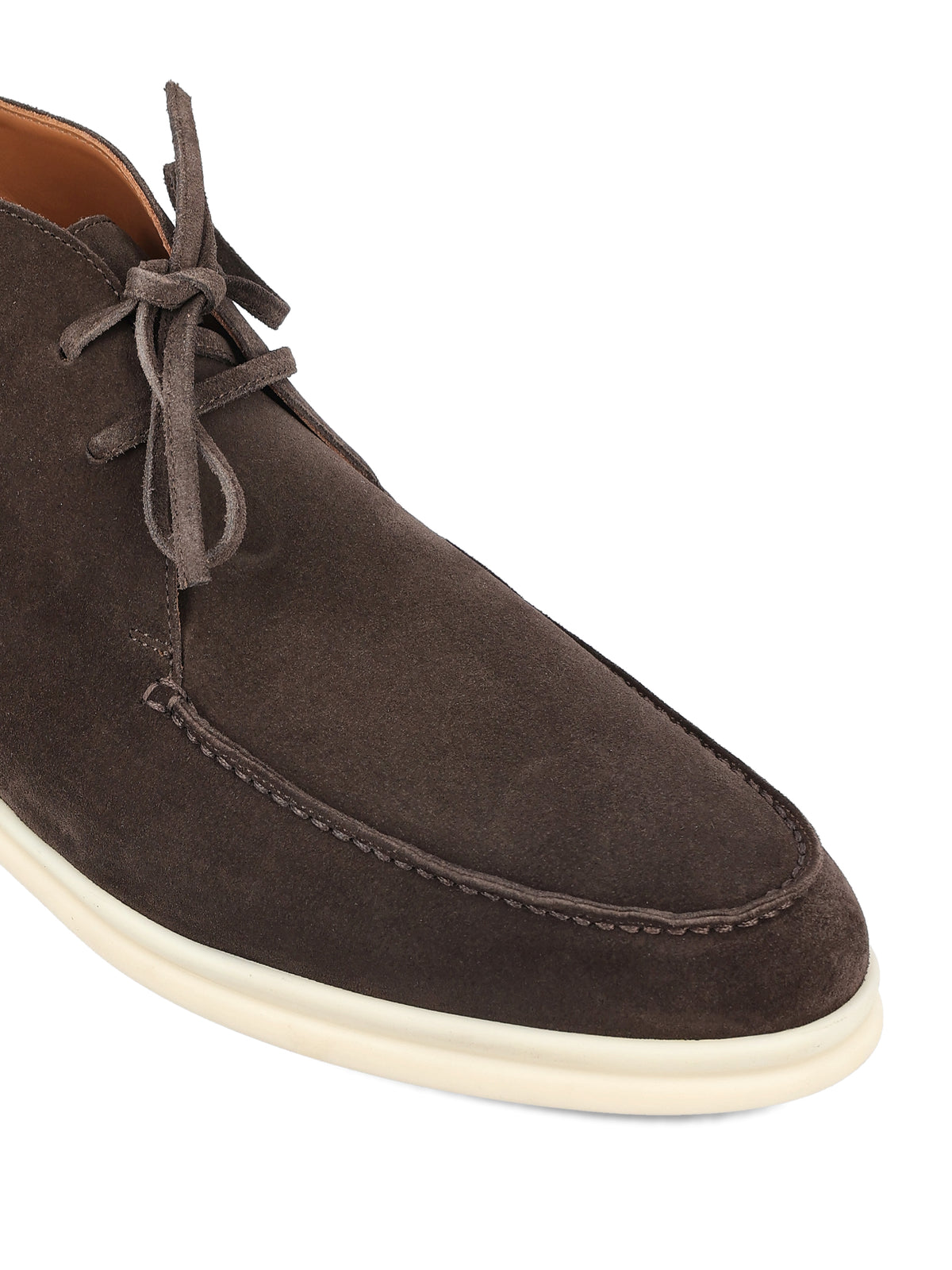 Stivaletto realizzato in pelle scamosciata. FAG3595 H0OF LORO PIANA 