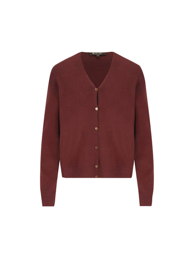 Cardigan realizzata in seta e cotone. FAO9865 Q0CG LORO PIANA 