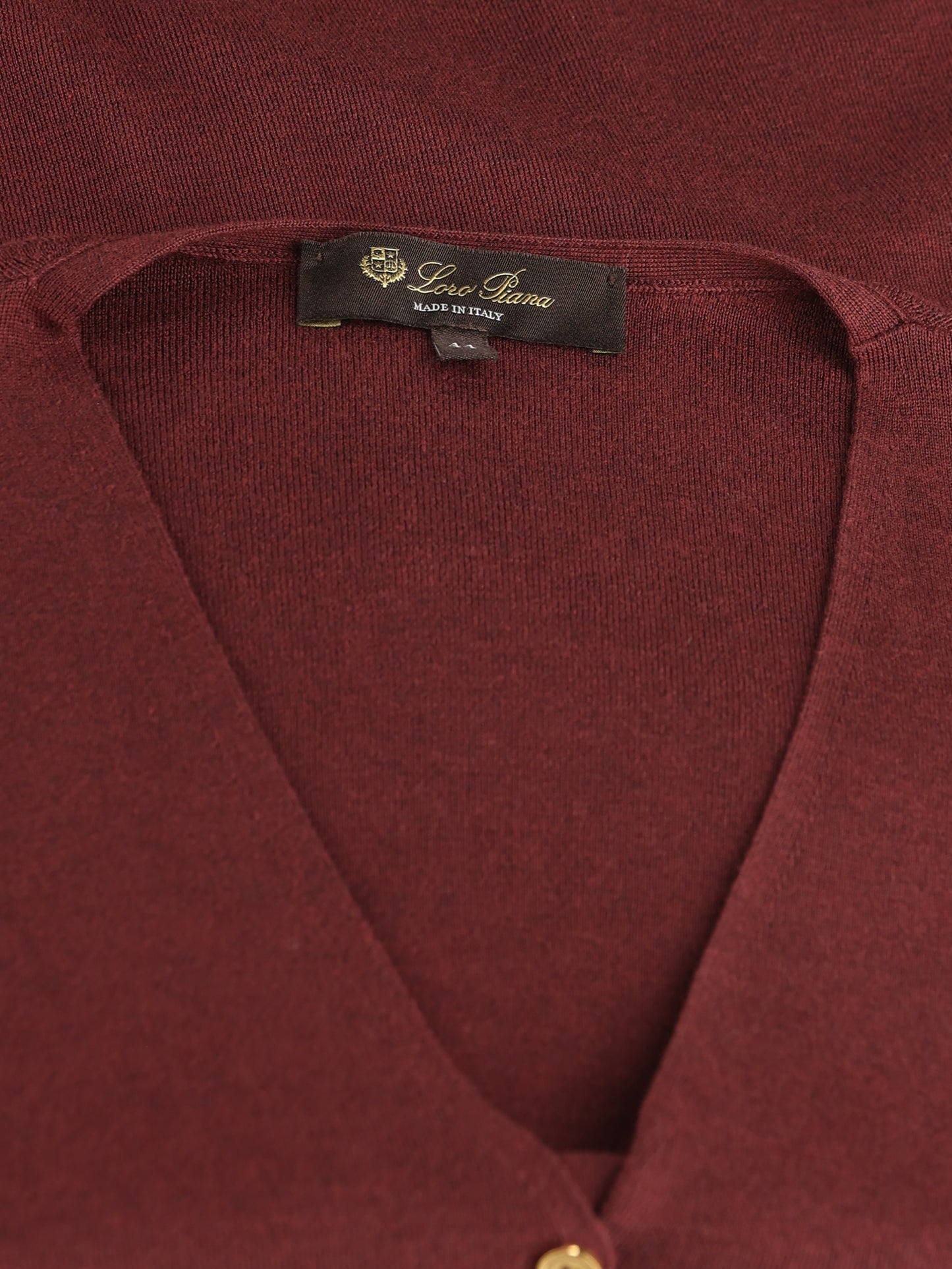 Cardigan realizzata in seta e cotone. FAO9865 Q0CG LORO PIANA 