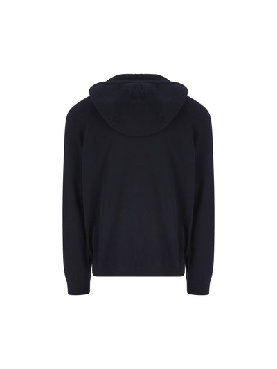Felpa in Baby Cashmere con Cappuccio FAP0178 W000 LORO PIANA 