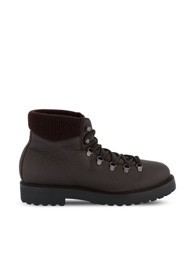 Stivaletti New Laax Walk in Pelle di Cervo Espresso FAQ6346 HD98 LORO PIANA 