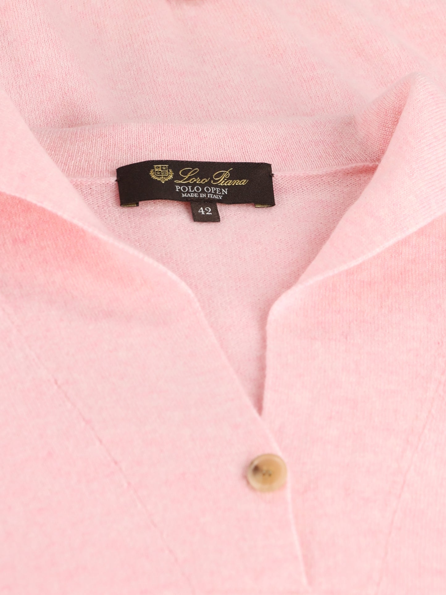 Polo realizzata in cashmere FAQ9446 30NF LORO PIANA 