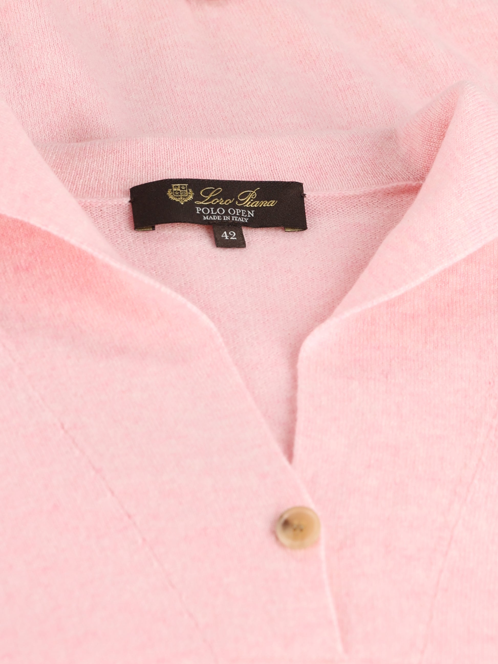 Polo realizzata in cashmere FAQ9446 30NF LORO PIANA 
