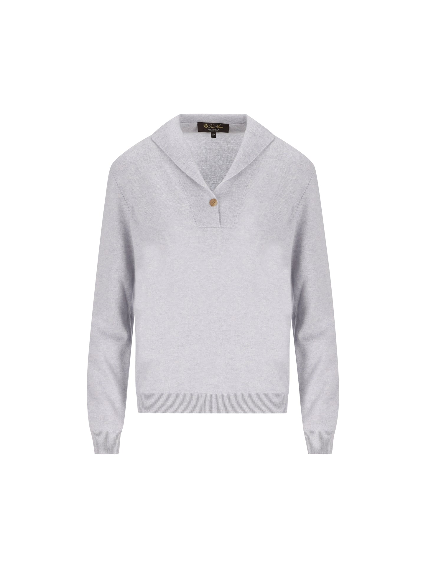 Polo realizzata in cashmere. FAQ9446 402T LORO PIANA 