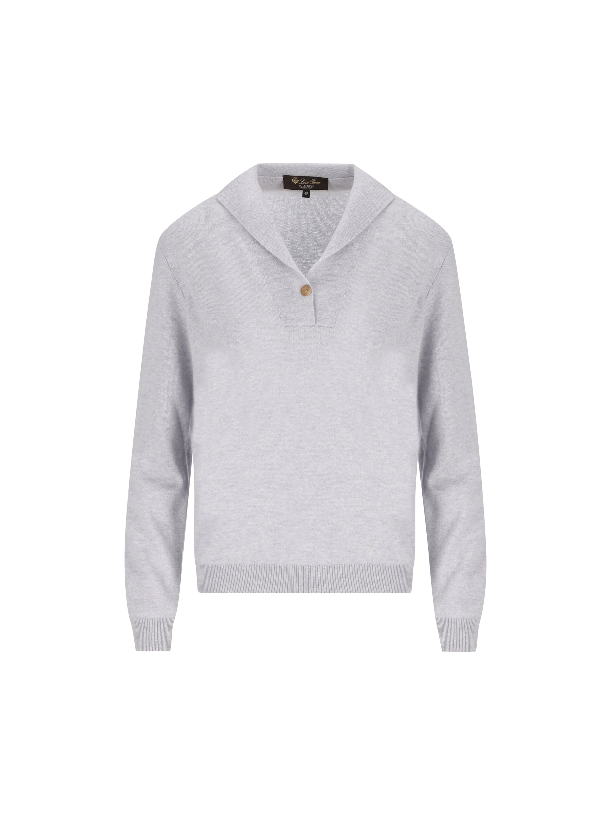 Polo realizzata in cashmere. FAQ9446 402T LORO PIANA 