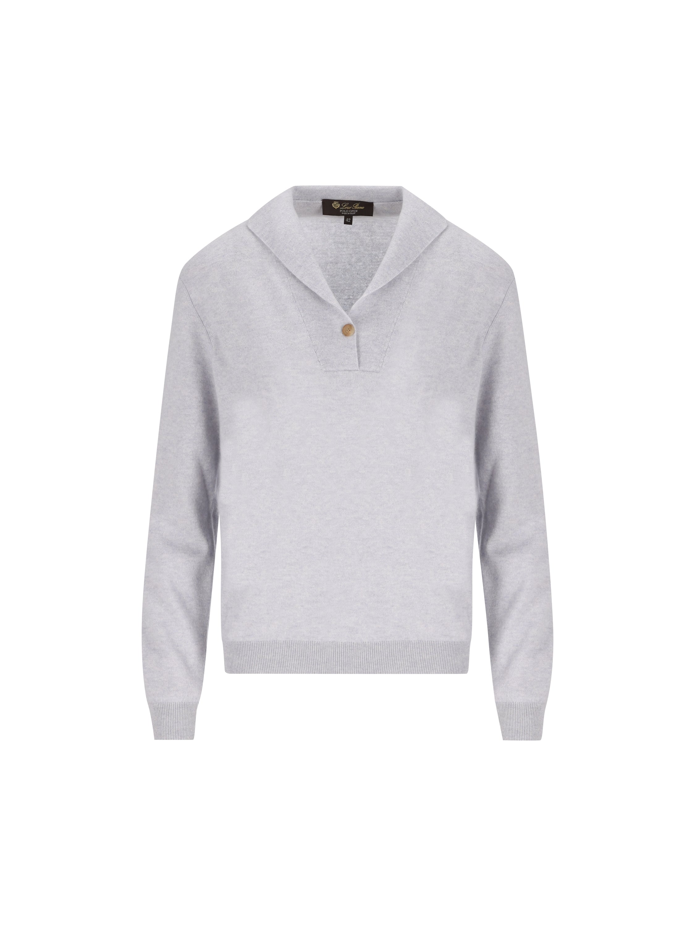 Polo realizzata in cashmere. FAQ9446 402T LORO PIANA 