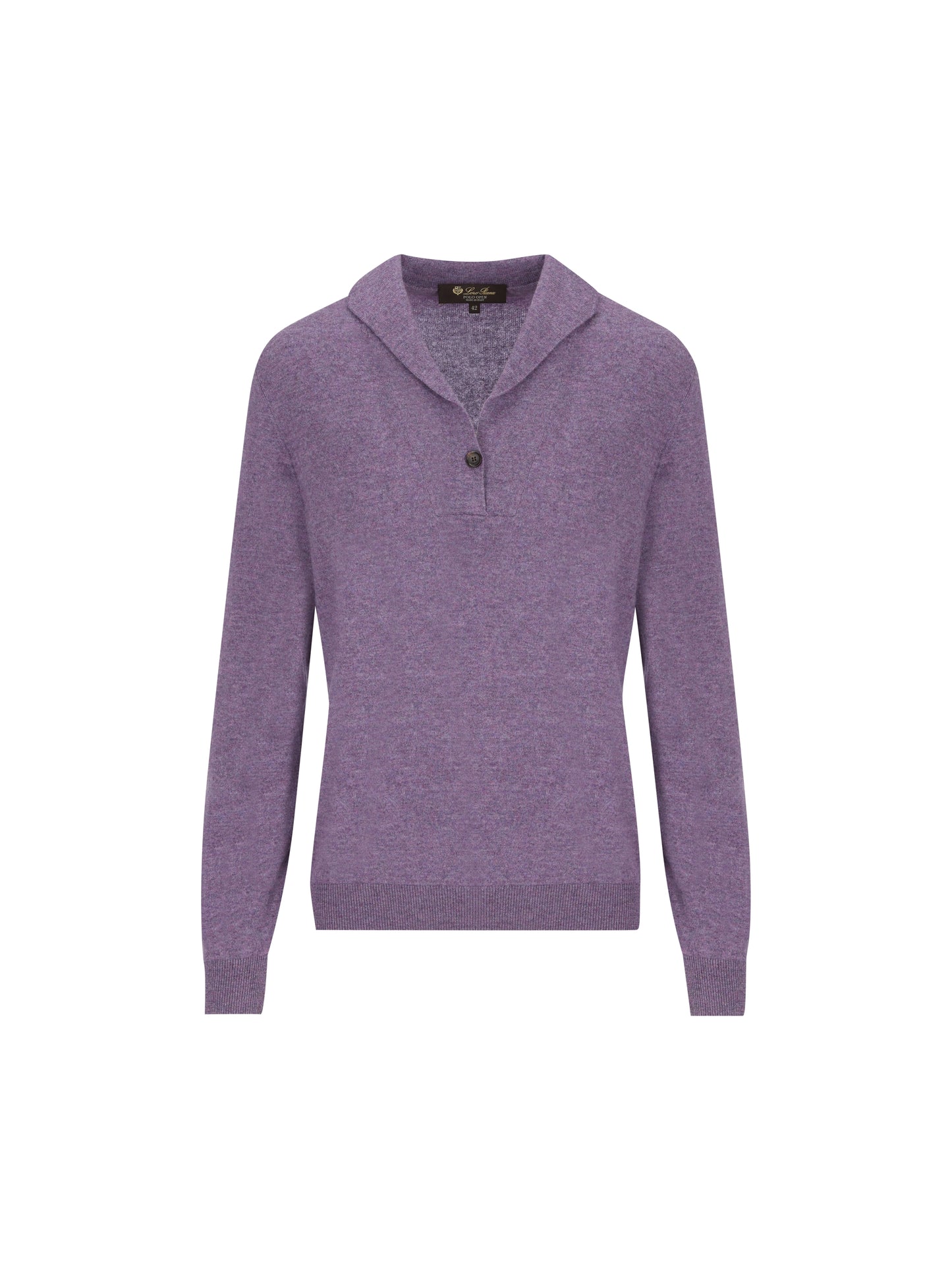 Polo realizzata in cashmere FAQ9446 K05L LORO PIANA 