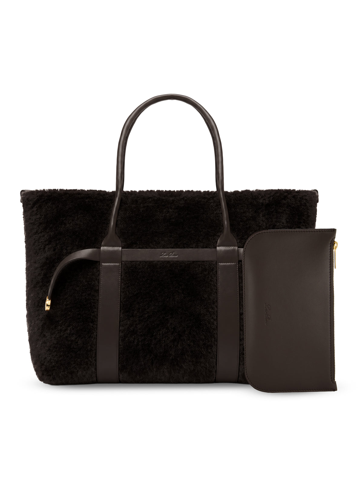Borsa realizzata in pelle di montone FLW0299 H0TO LORO PIANA 