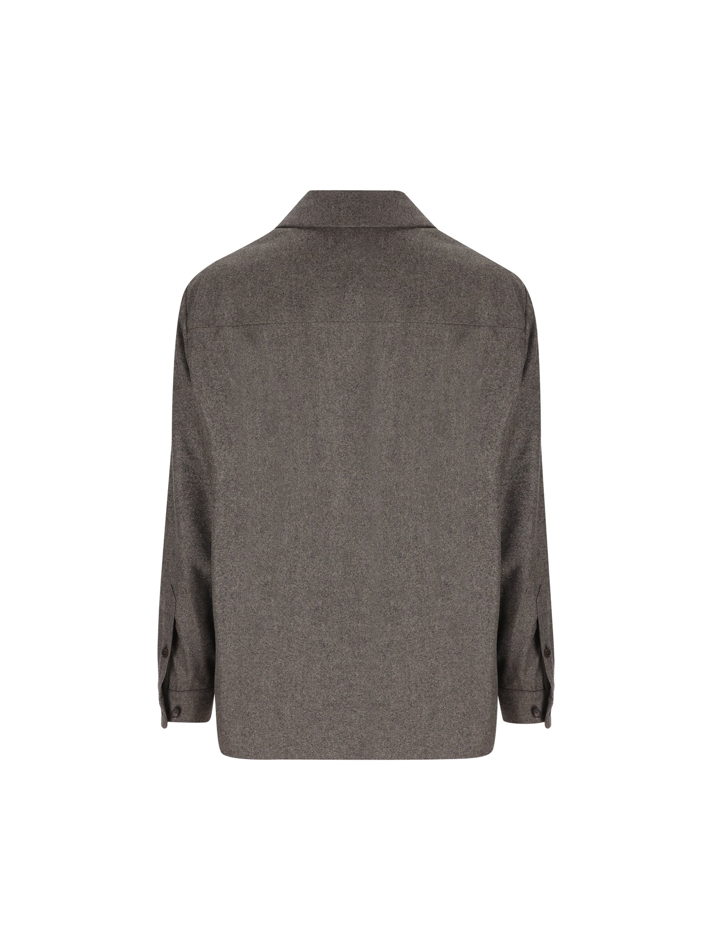 Giacca-camicia realizzata in lana e cashmere. FRM0494 M12N LORO PIANA 