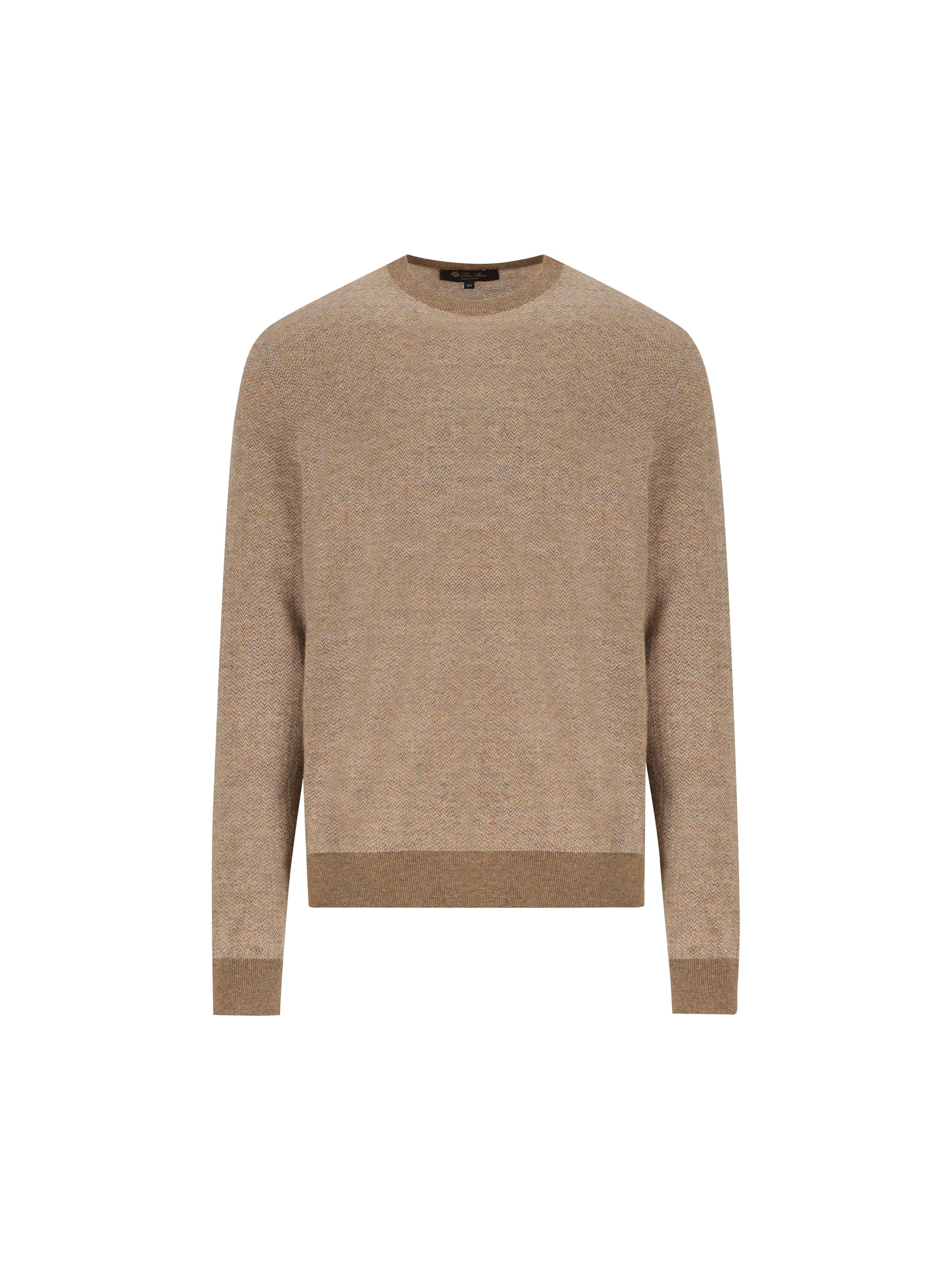 Maglia realizzata in cashmere e seta. FRM1386 B6L8 LORO PIANA 