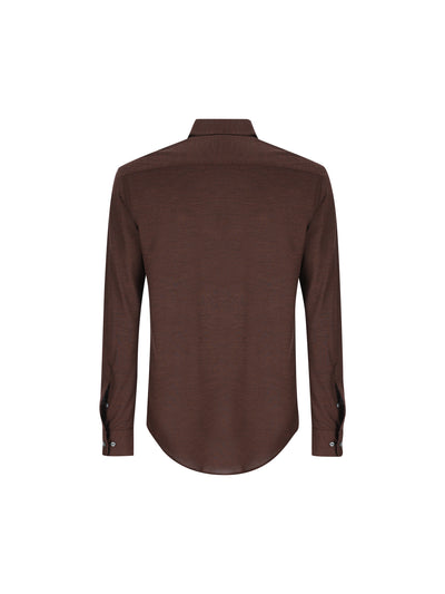 Camicia realizzata in pura lana. FRM1393 H1LL LORO PIANA 