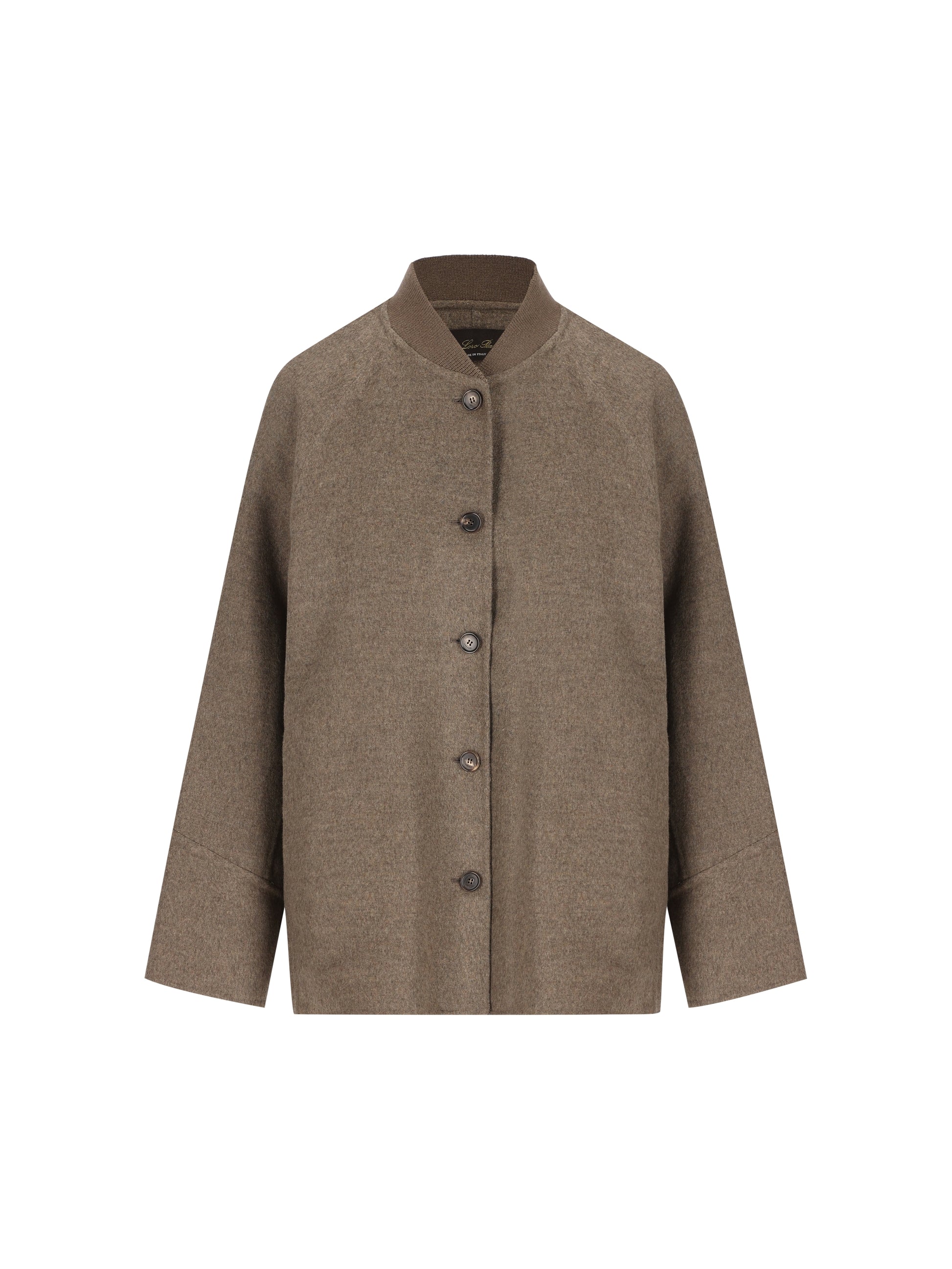 Giacca realizzata in cashmere FRW0479 H1GN LORO PIANA 