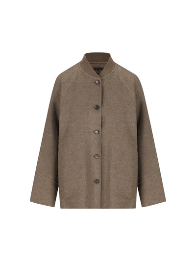 Giacca realizzata in cashmere FRW0479 H1GN LORO PIANA 