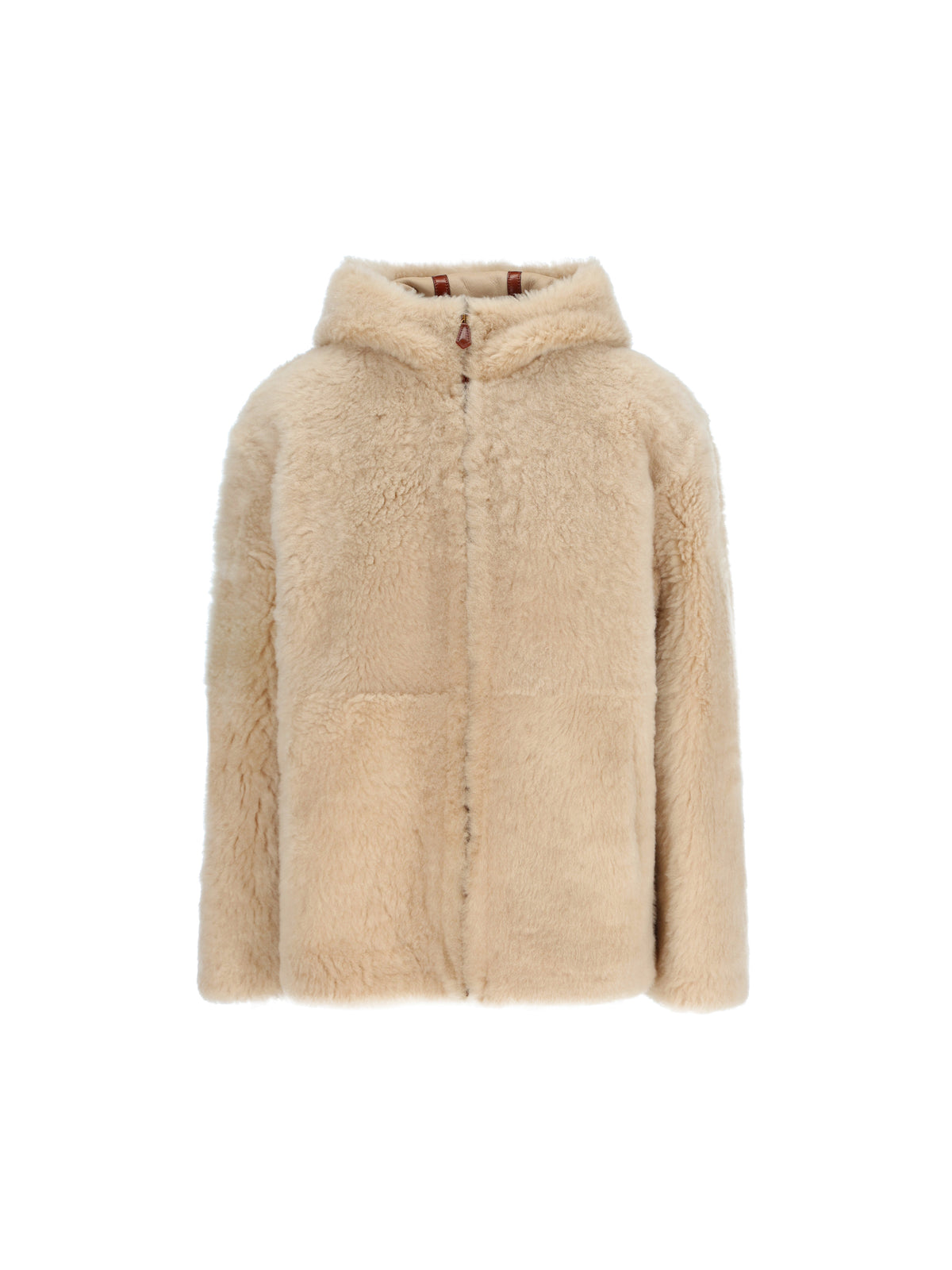 Parka realizzato in shearling FRW0608 D0YC LORO PIANA 