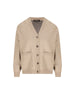 Cardigan realizzato in cashmere. FRW0830 D983 LORO PIANA 