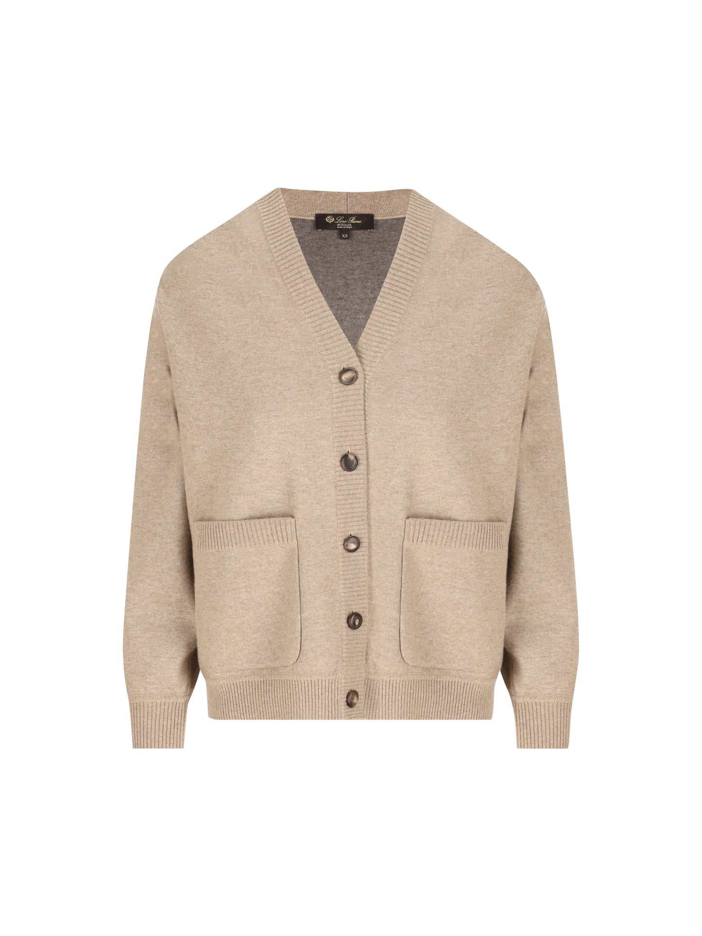 Cardigan realizzato in cashmere. FRW0830 D983 LORO PIANA 