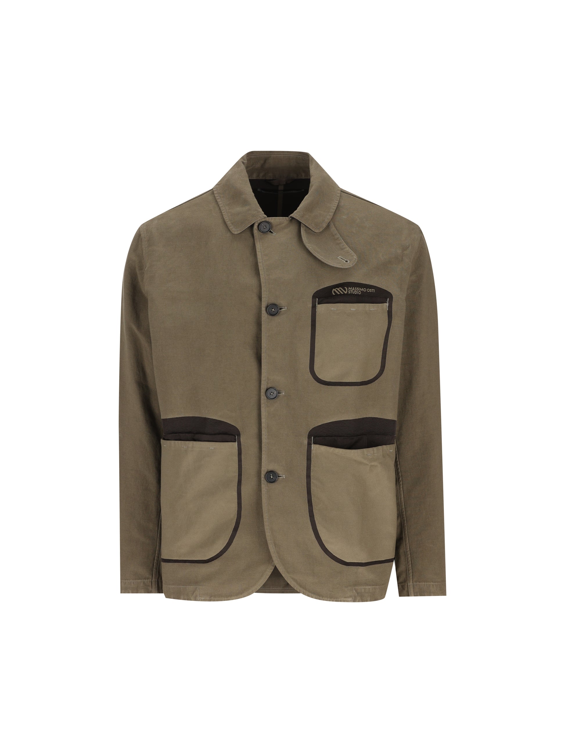 Giacca realizzata in misto cotone. 21MMBZ200A 110685G359 MASSIMO OSTI STUDIO 