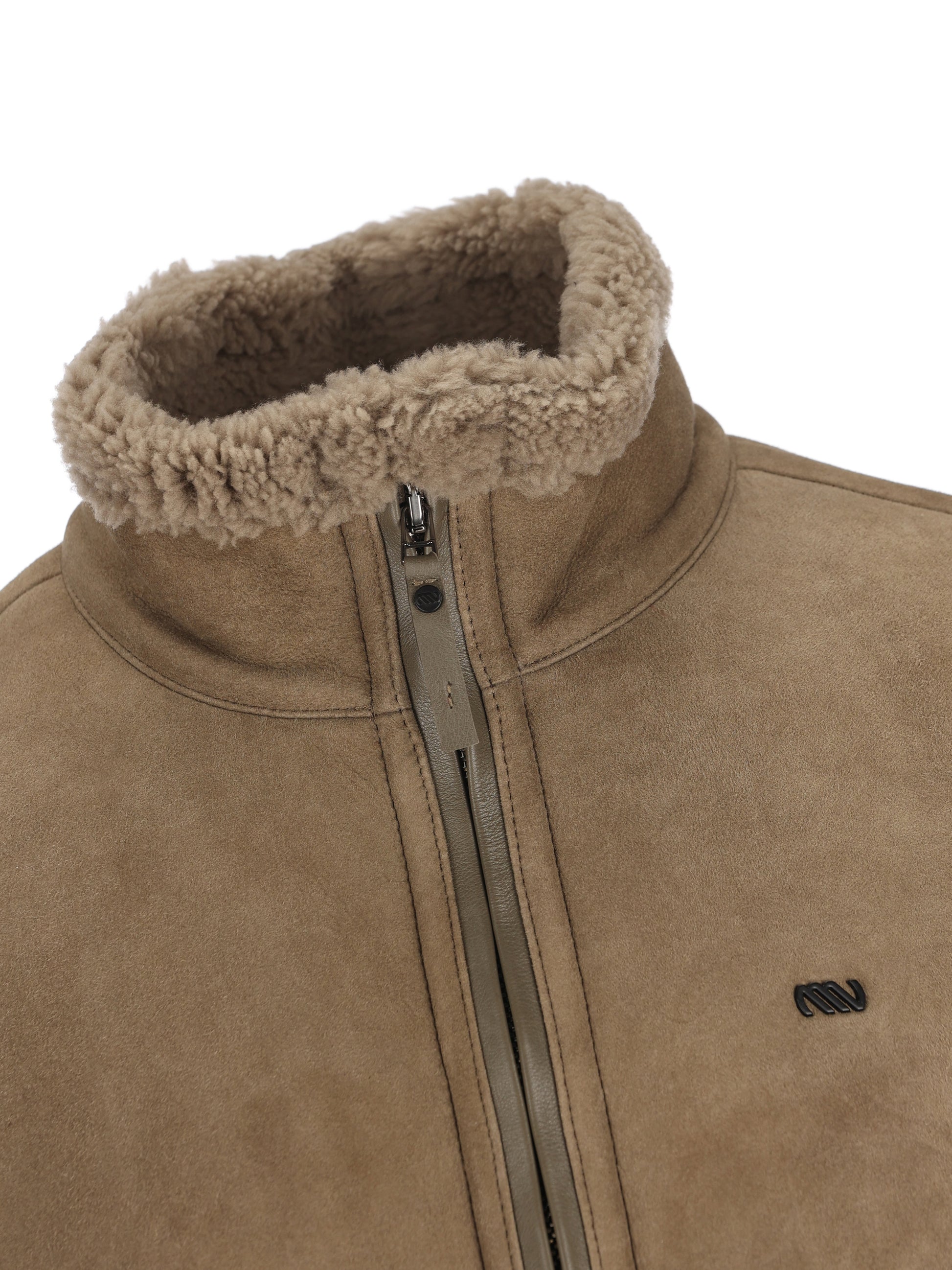 Giacca realizzata in pelle di agnello. 21MMOW401A 110869A359 MASSIMO OSTI STUDIO 