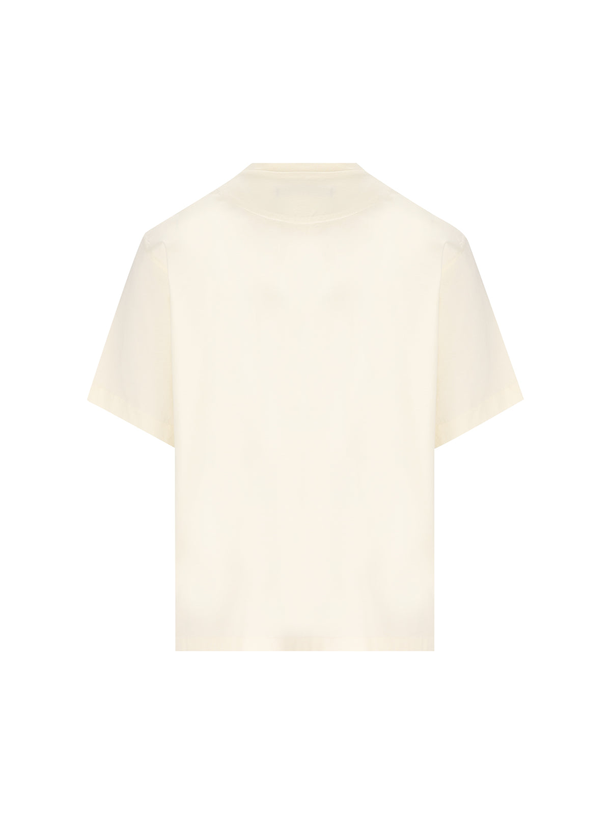 T-Shirt in cotone. 21MMTS019A 110521G110 MASSIMO OSTI STUDIO 