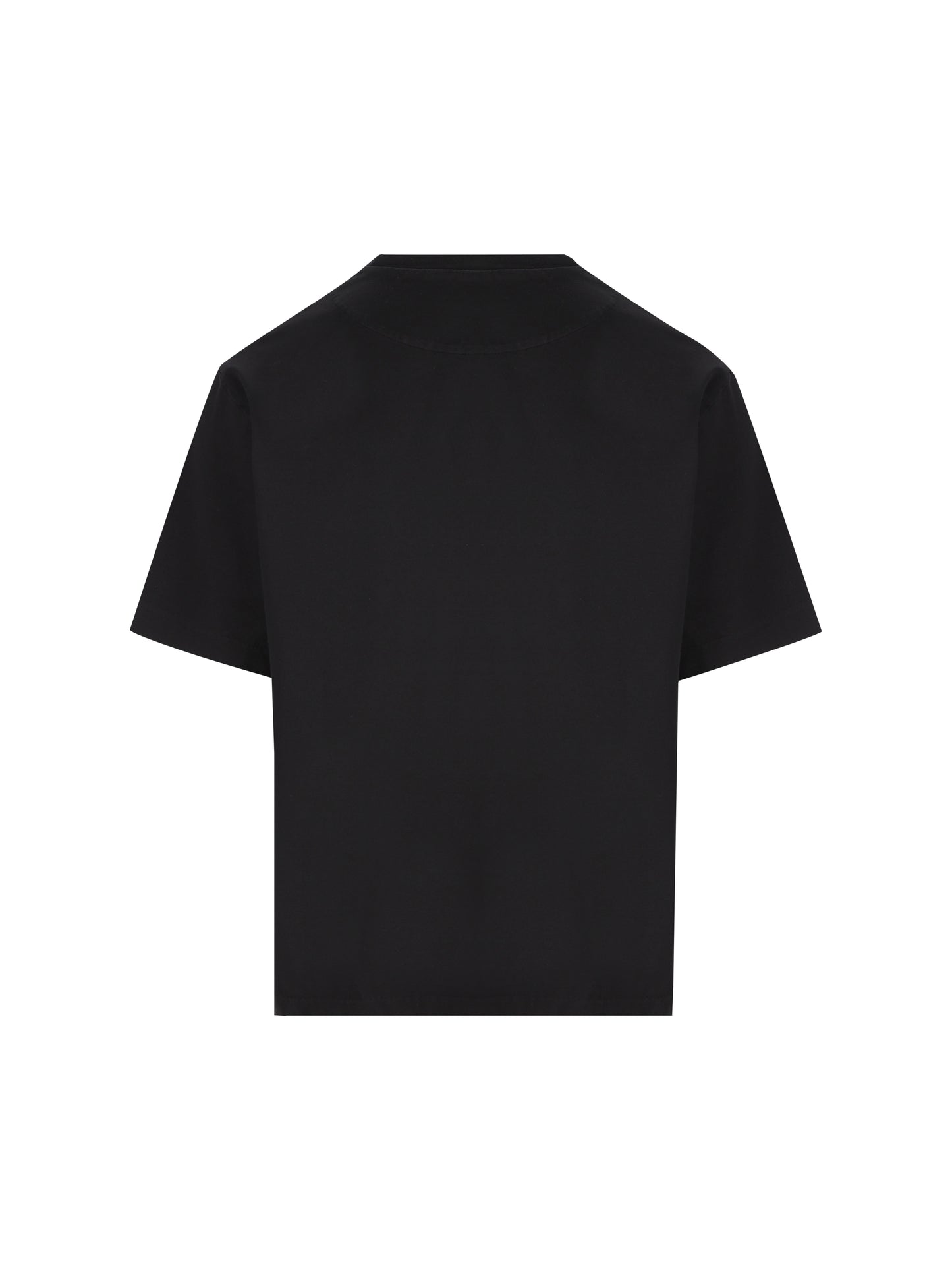 T-Shirt in cotone. 21MMTS019A 110521G999 MASSIMO OSTI STUDIO 
