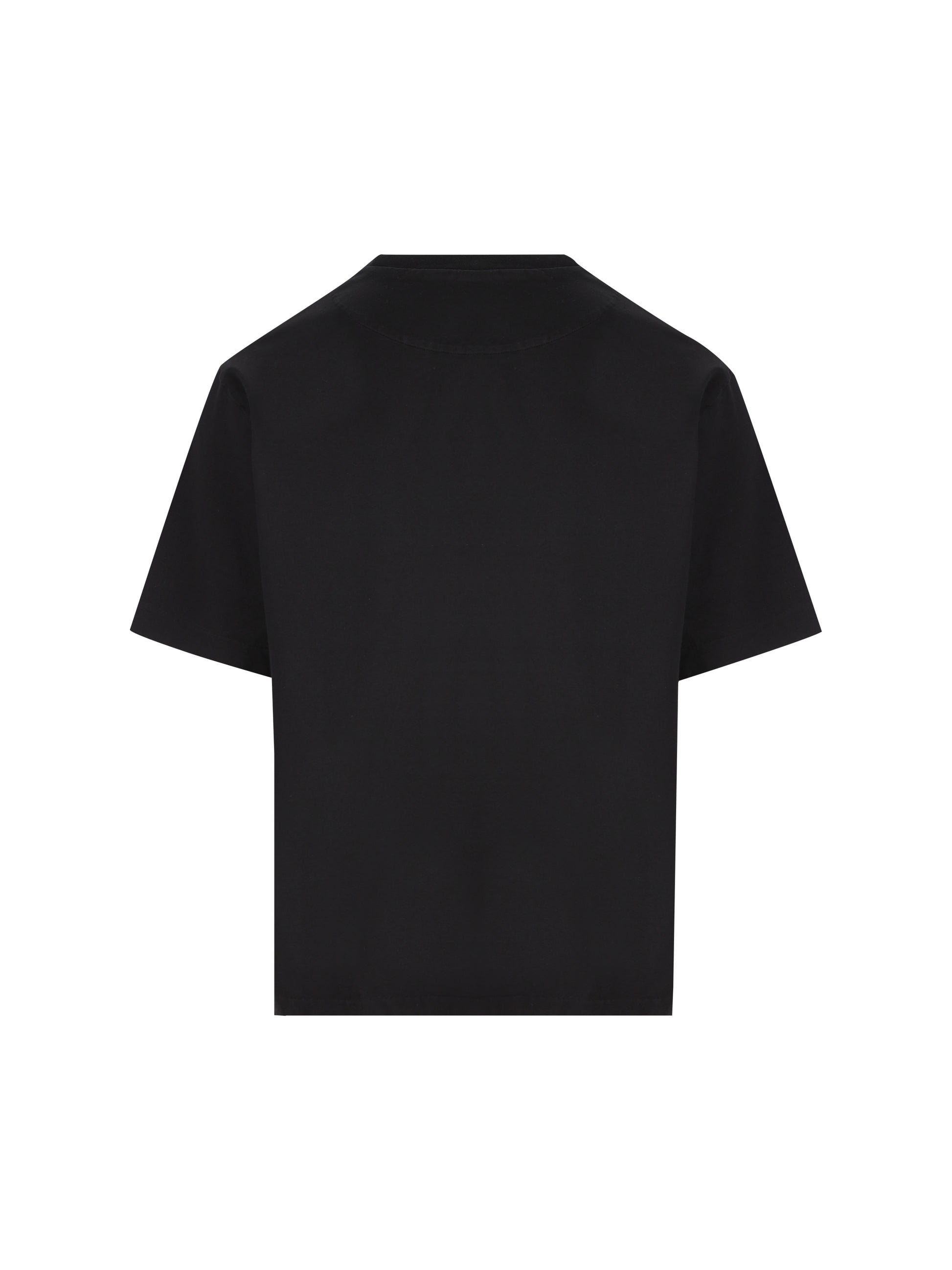 T-Shirt in cotone. 21MMTS019A 110521G999 MASSIMO OSTI STUDIO 