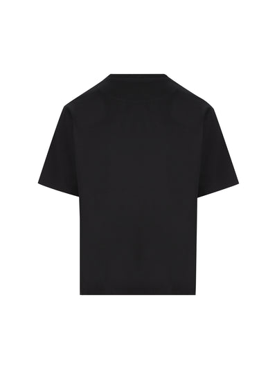 T-Shirt in cotone. 21MMTS019A 110521G999 MASSIMO OSTI STUDIO 