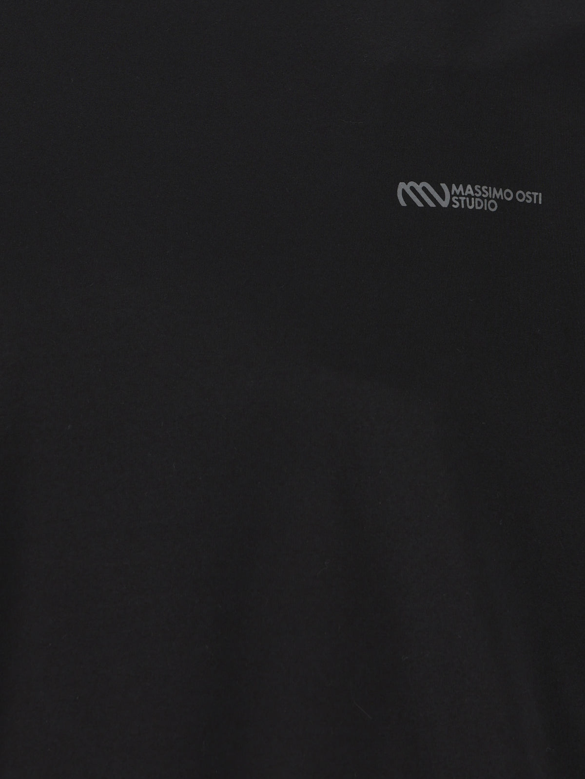 T-Shirt in cotone. 21MMTS019A 110521G999 MASSIMO OSTI STUDIO 