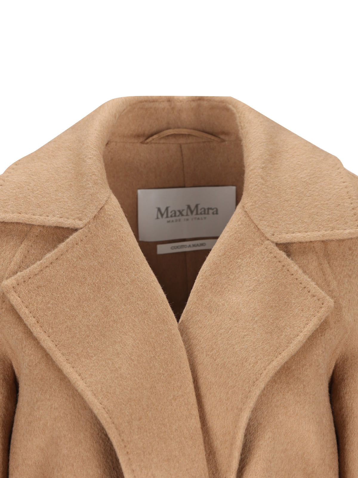Cappotto Icon Ready in puro cammello 2621016052600 001 MAX MARA 