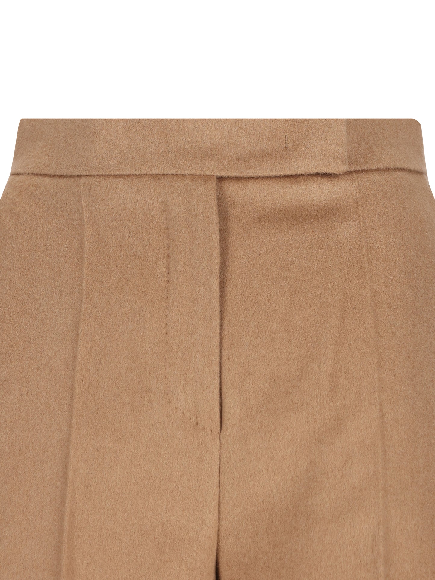 Pantalone Gamba Larga in cammello 2621136022600 001 MAX MARA 