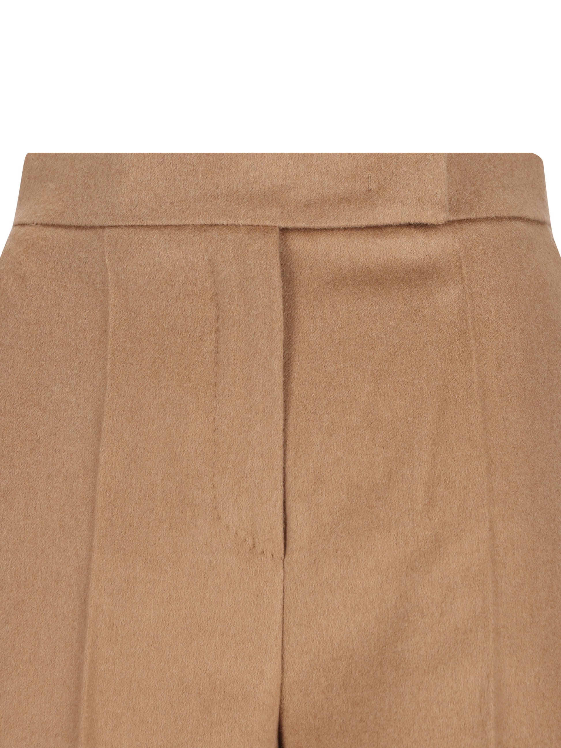 Pantalone Gamba Larga in cammello 2621136022600 001 MAX MARA 