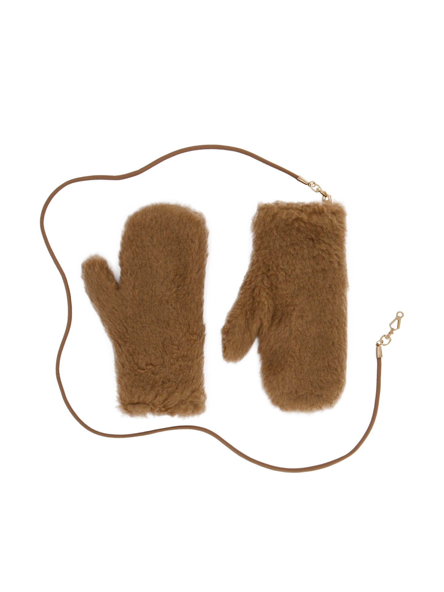 Muffole Teddy in Cammello e Seta 2624566052600 001 MAX MARA 