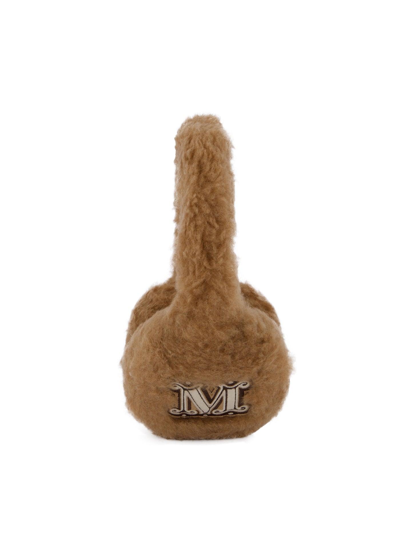 Paraorecchie Teddy in Cammello e Seta 2624576132600 001 MAX MARA 