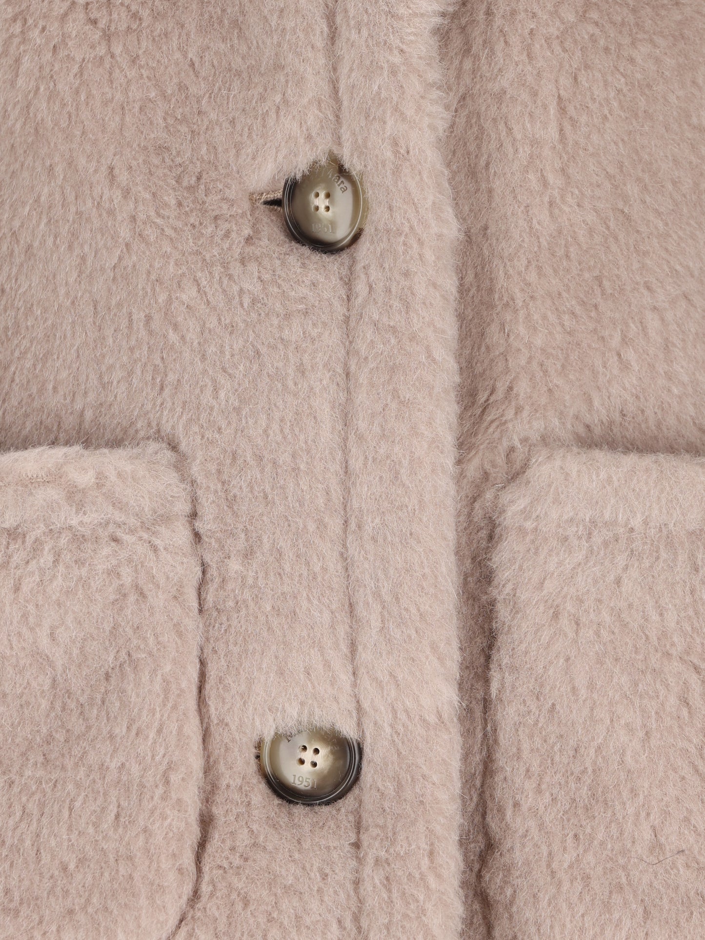 Cappa boxy in Teddy di alpaca e lana 2624736242600 002 MAX MARA 