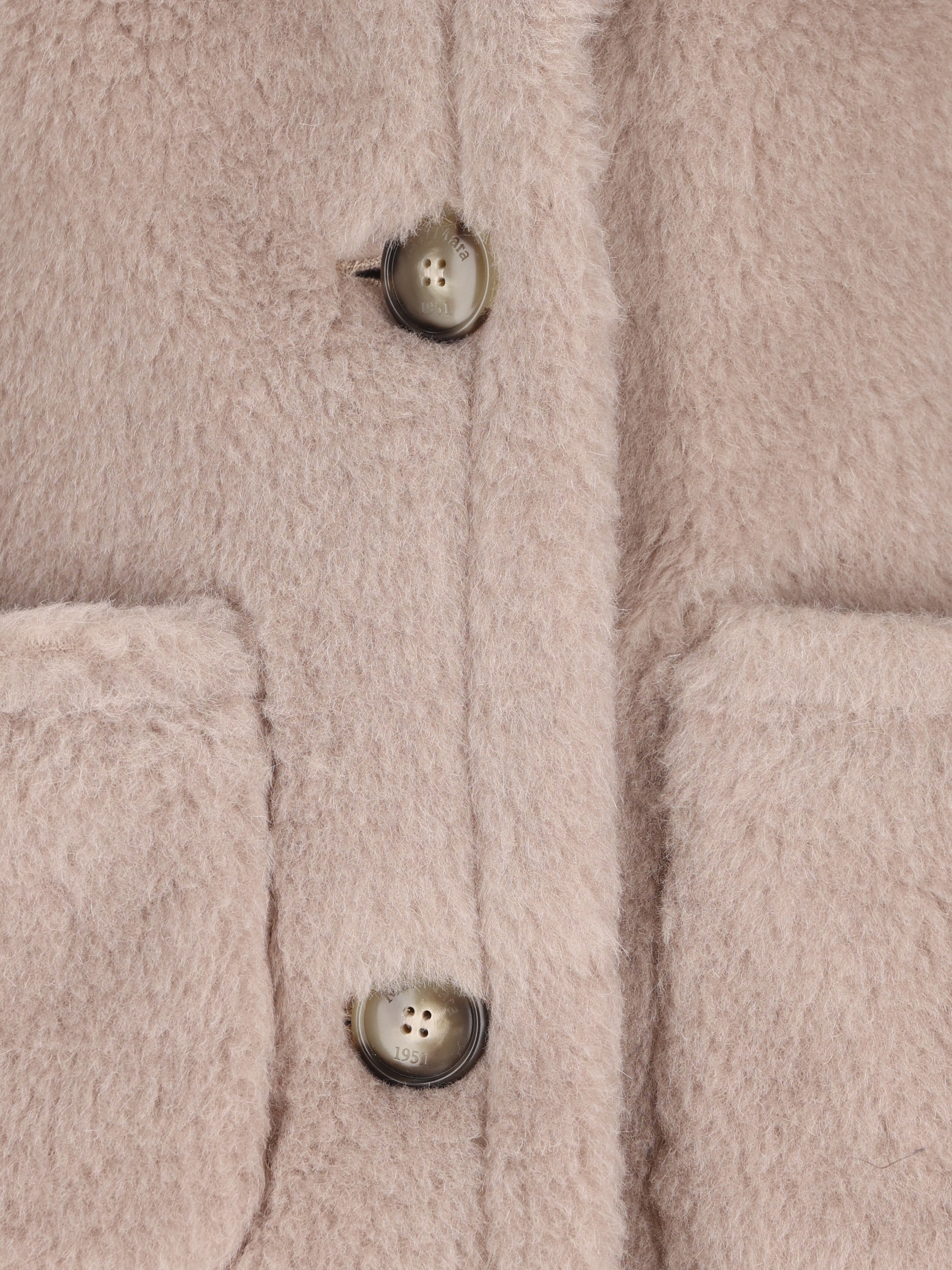 Cappa boxy in Teddy di alpaca e lana 2624736242600 002 MAX MARA 