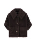 Cappa boxy in Teddy di alpaca e lana 2624736242600 014 MAX MARA 