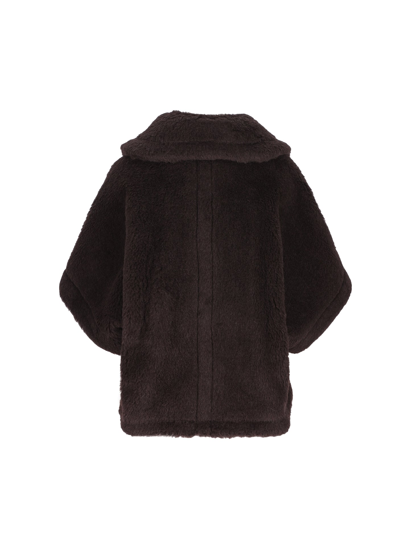 Cappa boxy in Teddy di alpaca e lana 2624736242600 014 MAX MARA 