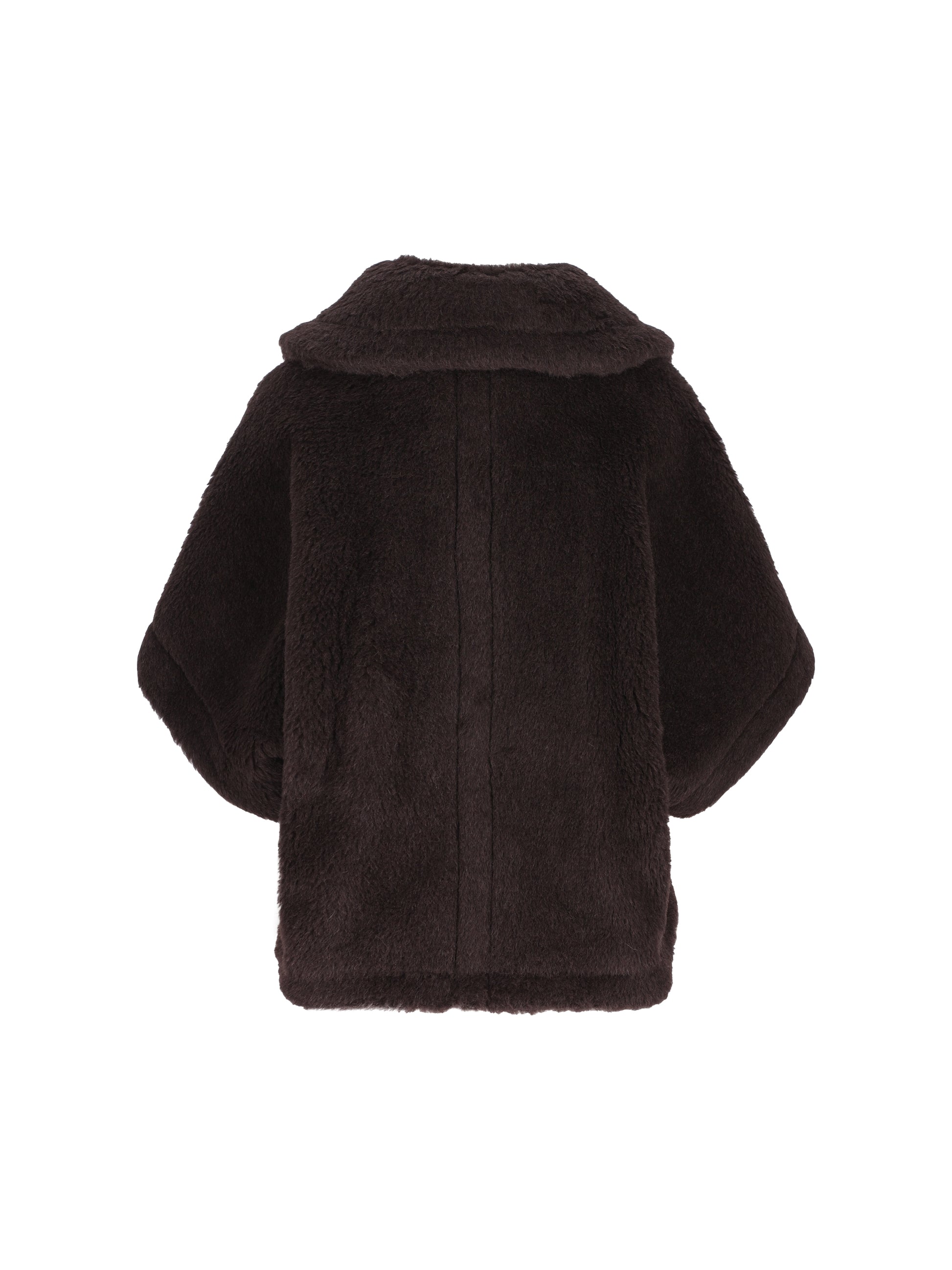 Cappa boxy in Teddy di alpaca e lana 2624736242600 014 MAX MARA 