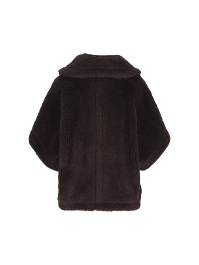 Cappa boxy in Teddy di alpaca e lana 2624736242600 014 MAX MARA 
