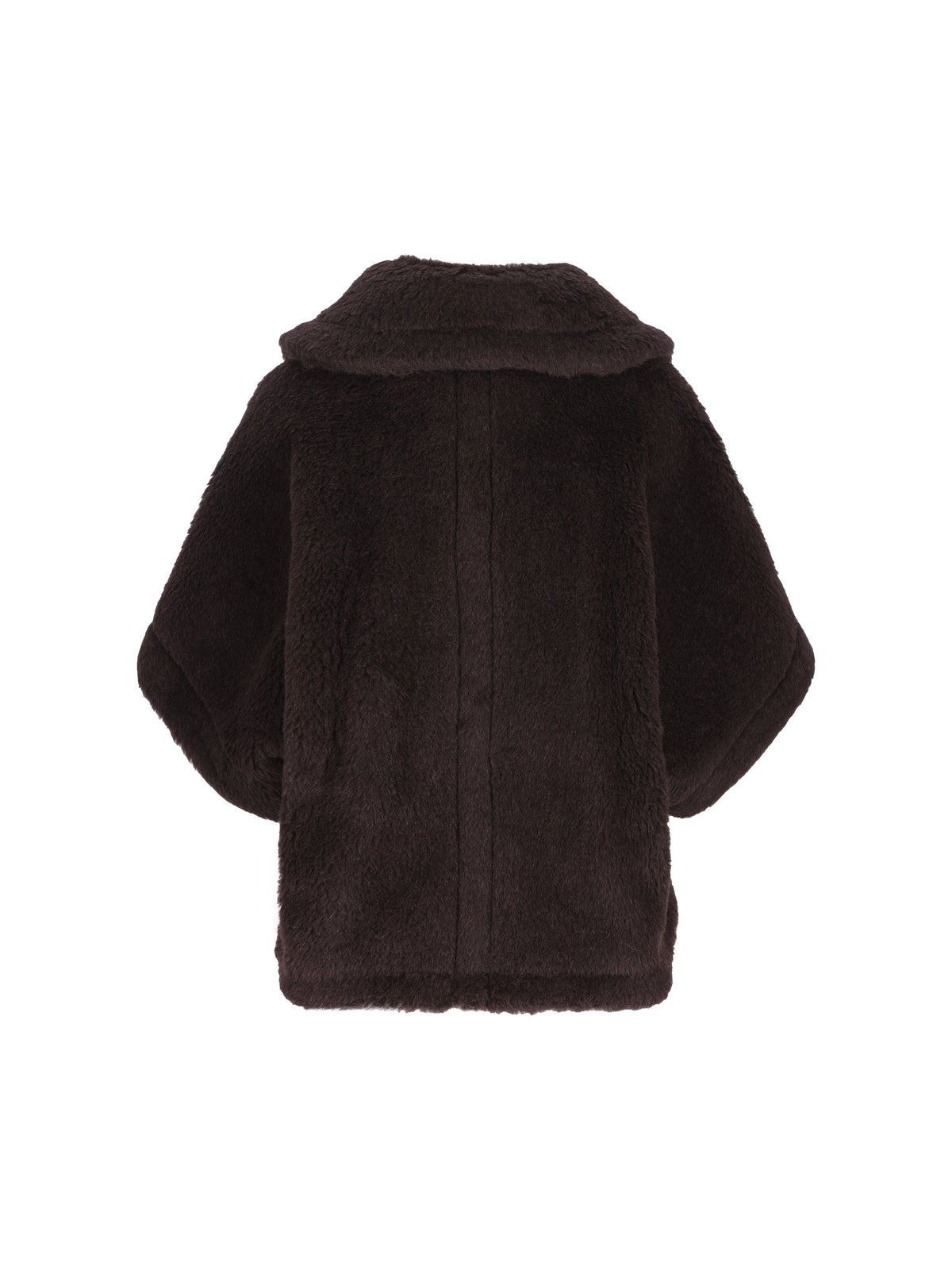 Cappa boxy in Teddy di alpaca e lana 2624736242600 014 MAX MARA 