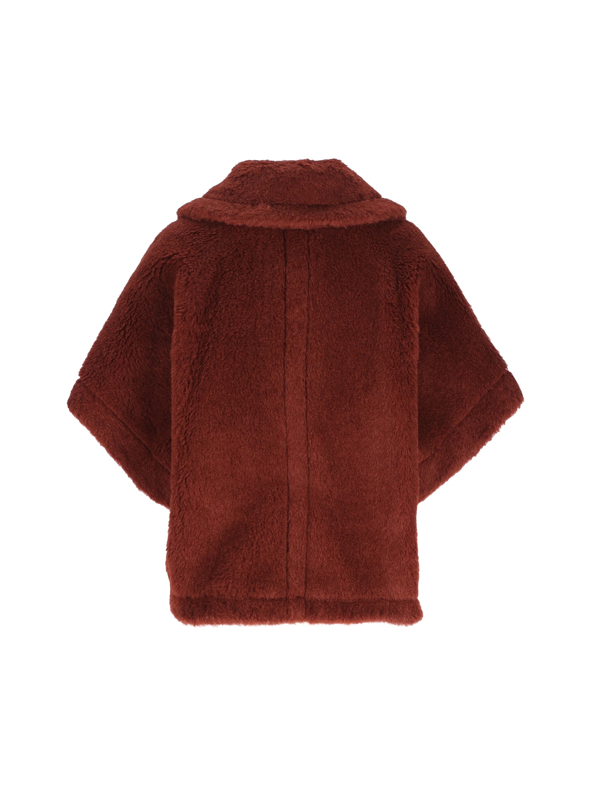 Cappa boxy in Teddy di alpaca e lana 2624736242600 015 MAX MARA 