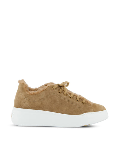 Sneakers realizzate in suede e tessuto. 2624766172600 013 MAX MARA 